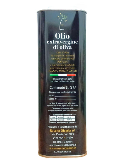 Olio Extravergine di Oliva (3 Litri)