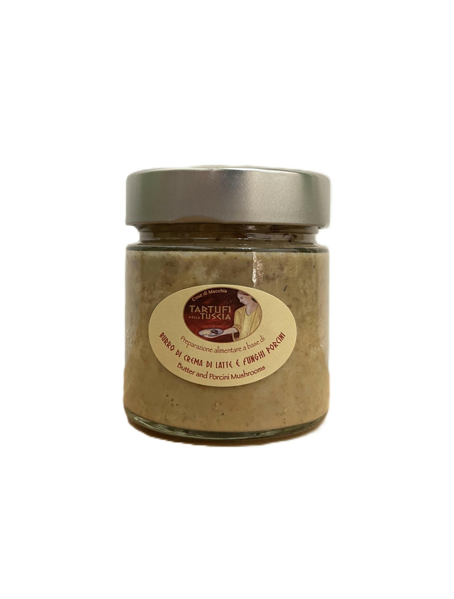 Burro di crema di latte e funghi porcini 180g