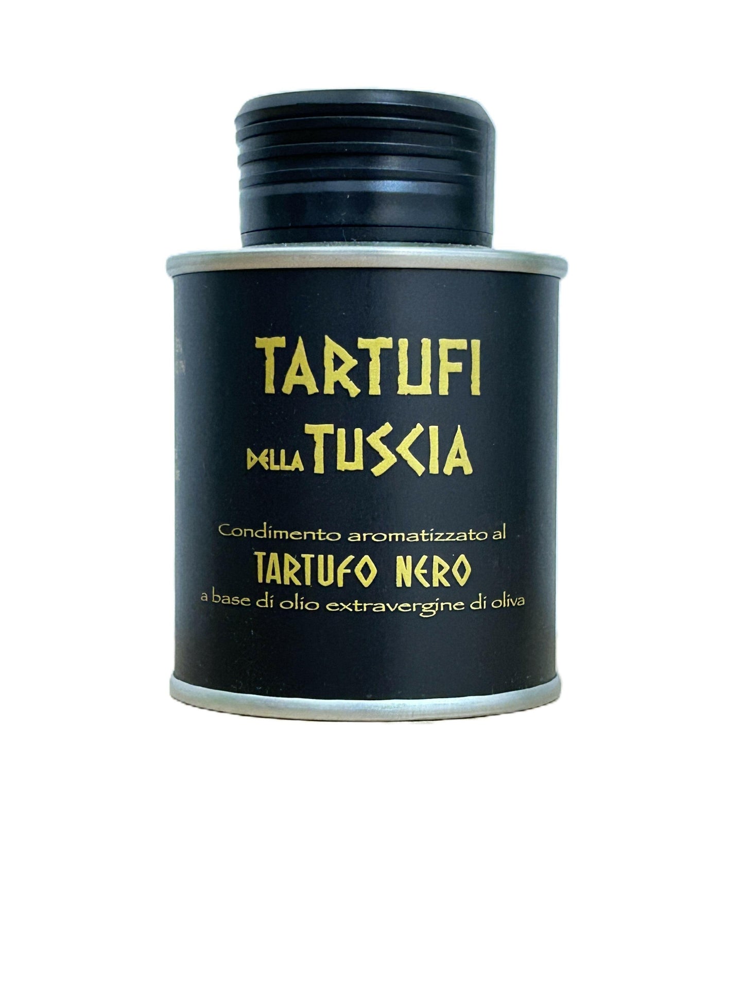 Condimento aromatizzato al tartufo nero, con olio extravergine di oliva 100 ml
