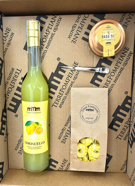 Limoncello Gift Box, Terre Pompeiane
