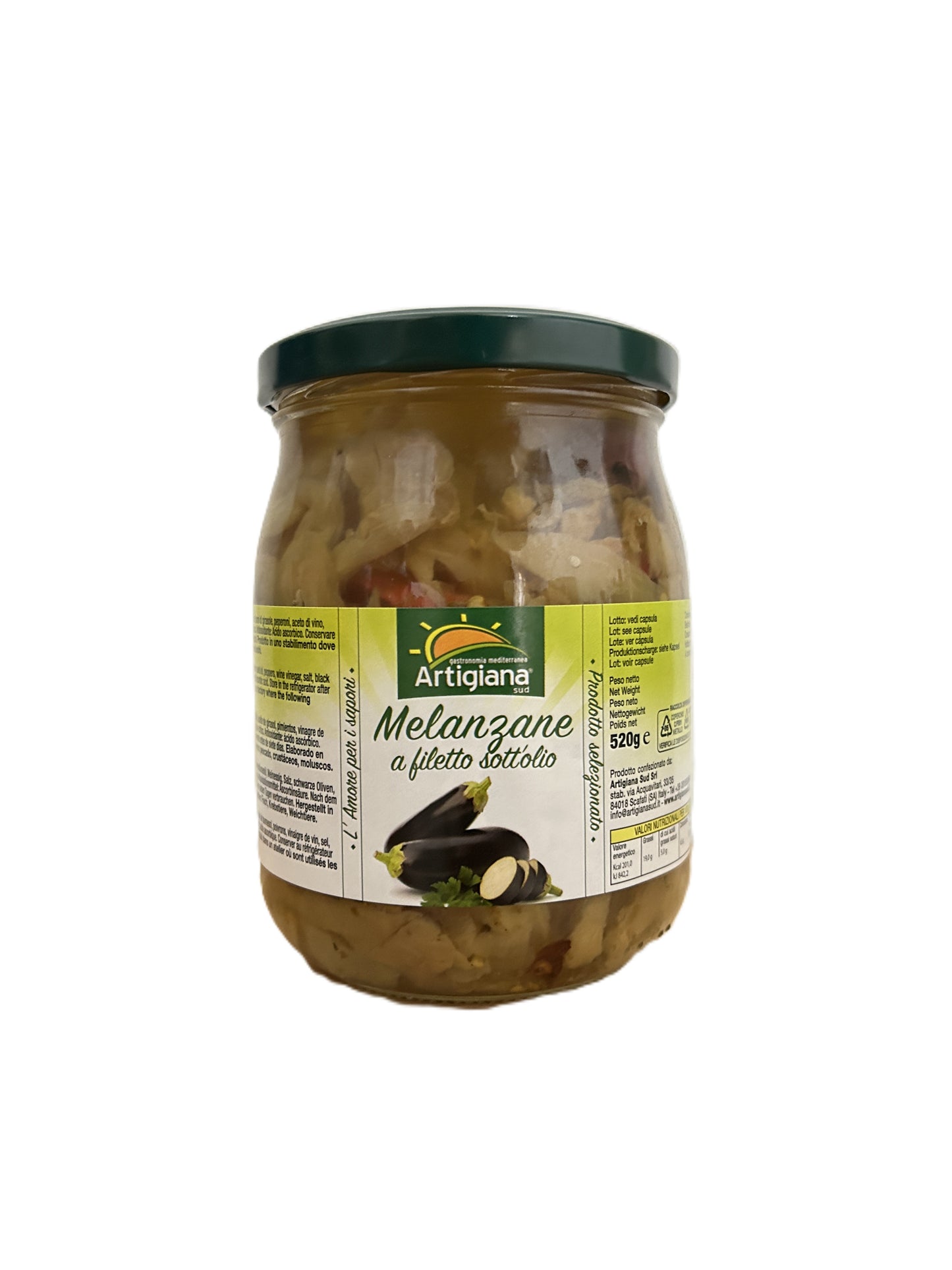 Melanzane a Filetto 520g