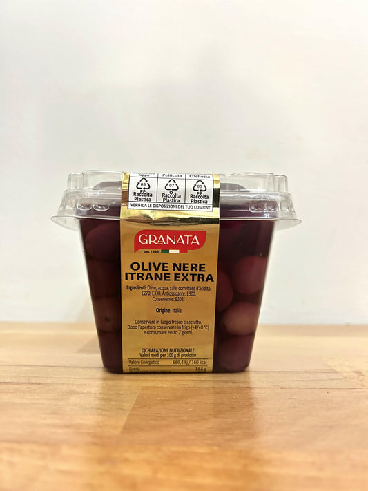 Olive Nere Itrane Extra 250g