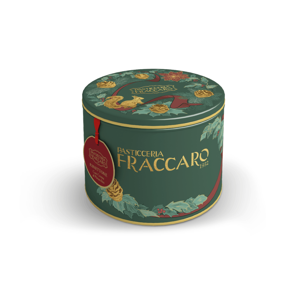 Panettone con Crema al Pistacchio