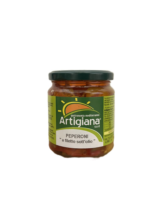 Peperoni a Filetti sott'olio 280 gr