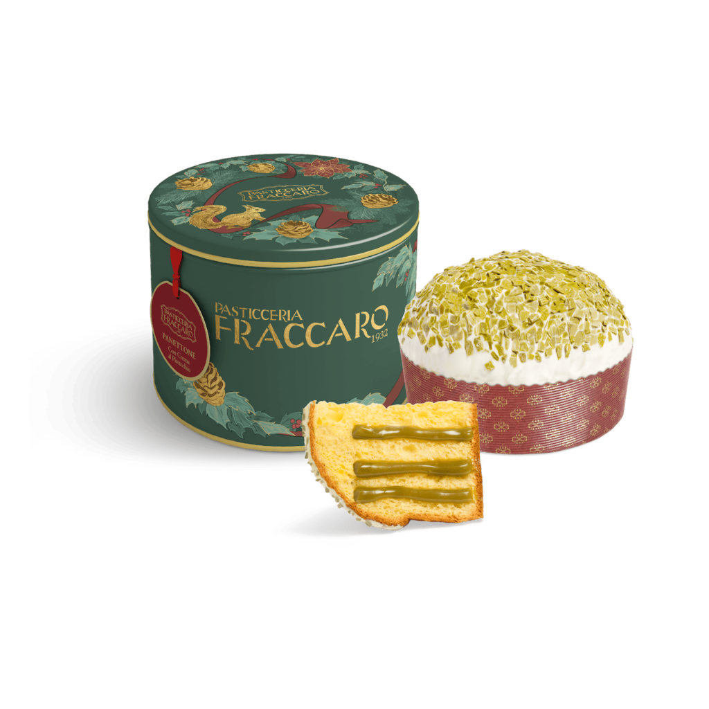Panettone con Crema al Pistacchio