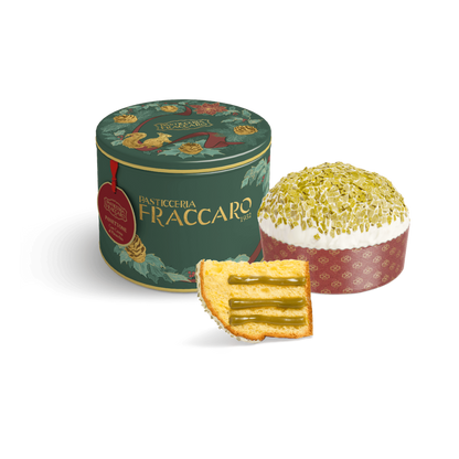 Panettone con Crema al Pistacchio