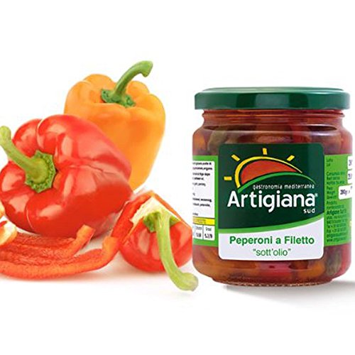 Peperoni a Filetti sott'olio 280 gr